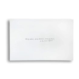 Many Rooms by Yoko Ono at Dovehouse Contemporary