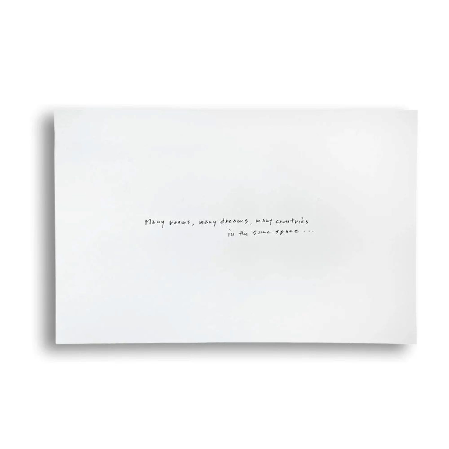Many Rooms by Yoko Ono