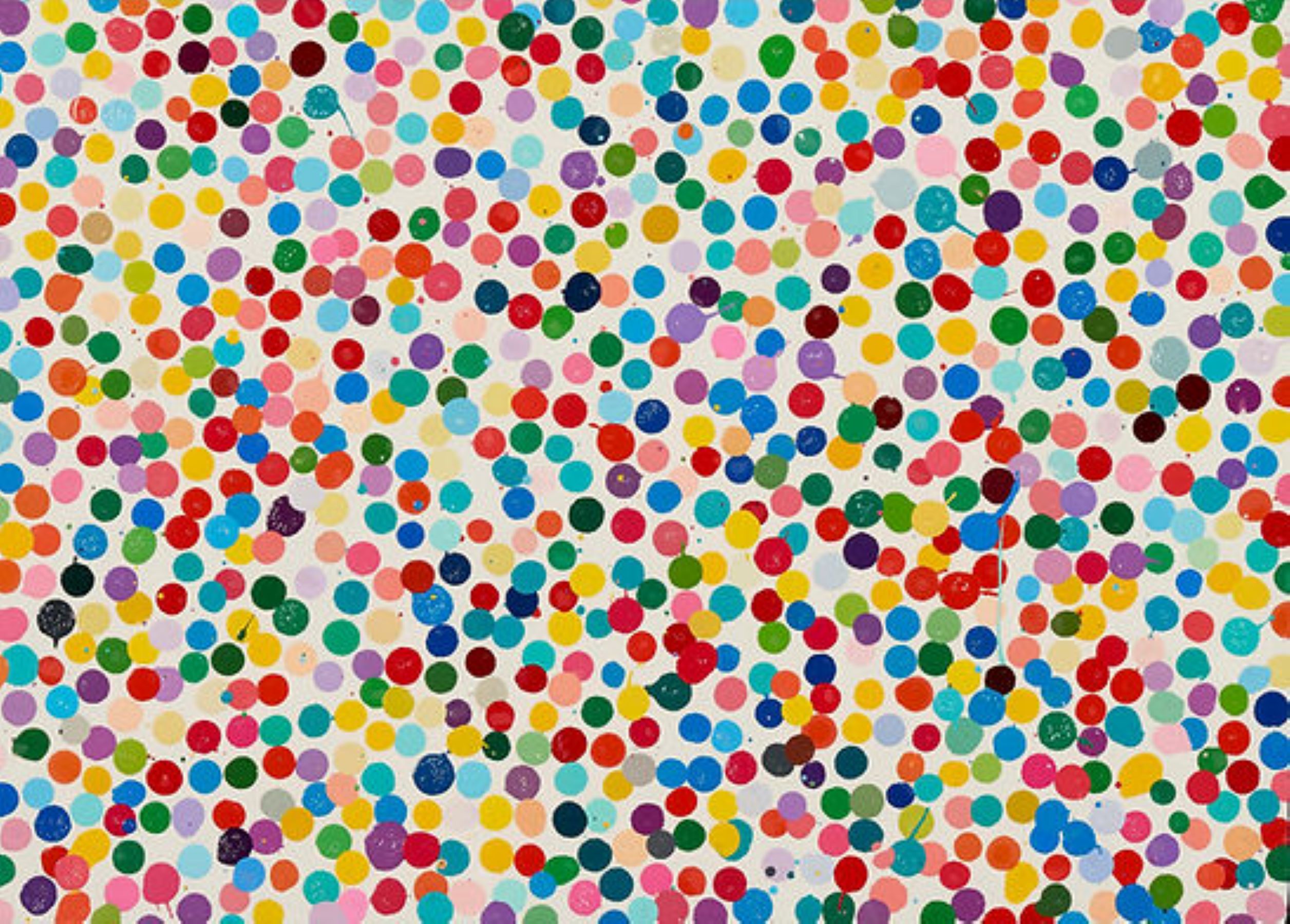The Currency Unique Painting by Damien Hirst