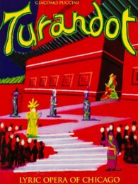 Hand-Signed Turandot Lyric Opera of Chicago by David Hockney at Clifton Gallery