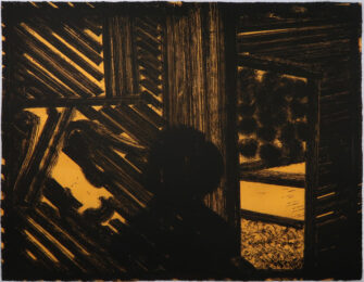 Artist and Model by Howard Hodgkin at Douglas Flanders and Associates