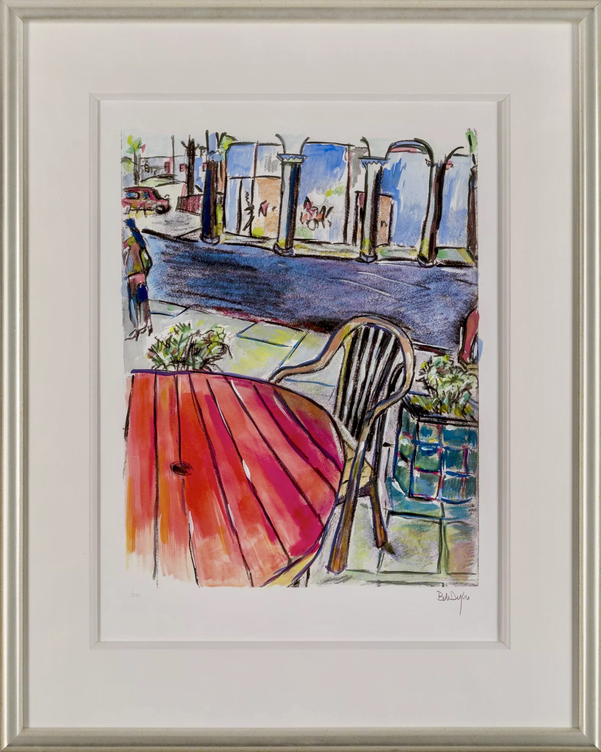 Sidewalk Cafe by Bob Dylan