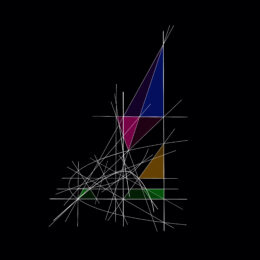 Newton. Proposition IV. Problem II. Uniform Force of Gravity. 2026. by Clifford Singer at iMuseum Vegas