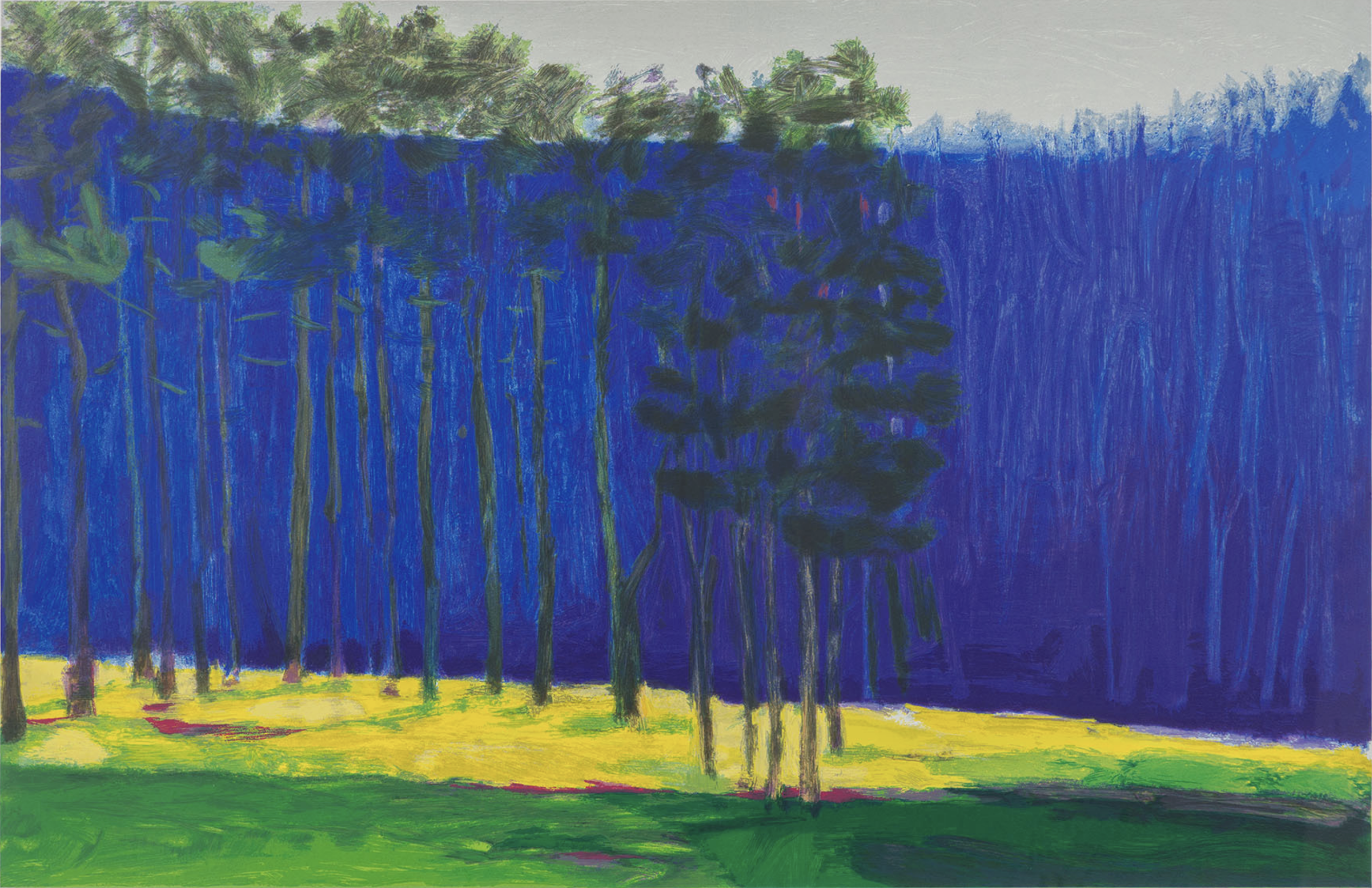 Dark Pines by Wolf Kahn