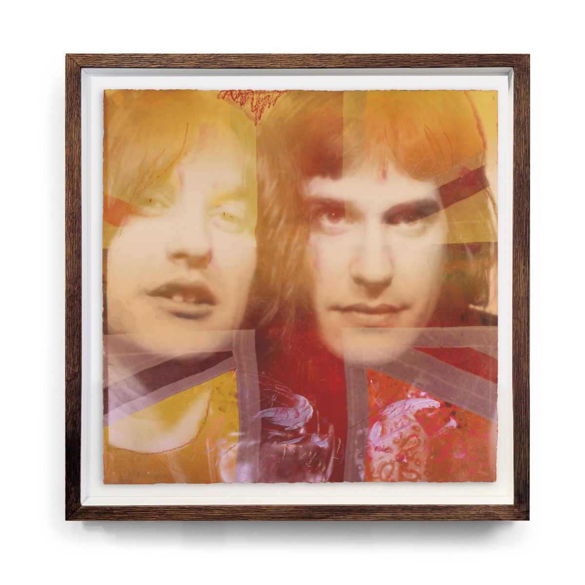 The Kinks – Brothers – Supersonic – Waterloo Sunset Orange and Rose Madder by Christian Furr