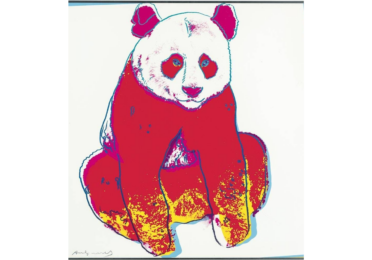 Giant Panda, from Endangered Species by Andy Warhol at Jim Kempner Fine Art