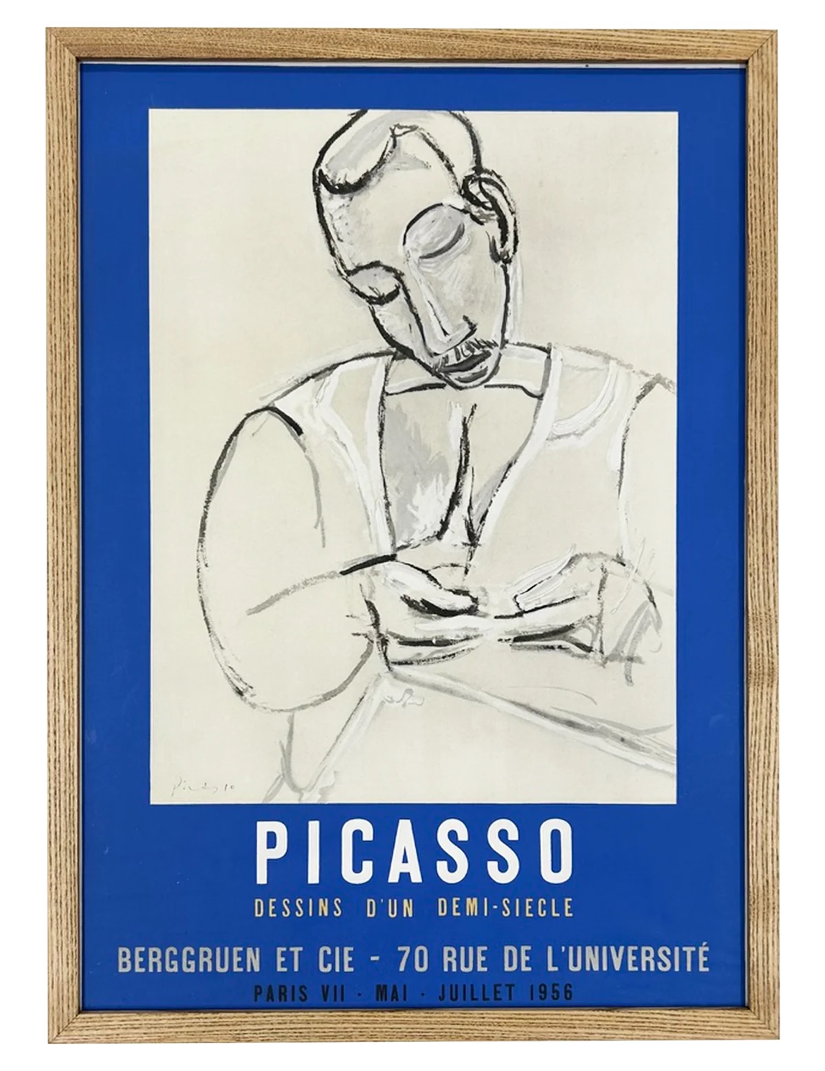 Dessins d’un demi-siècle, Berggruen et Cie – 70 Rue de l’Université, Paris by Pablo Picasso