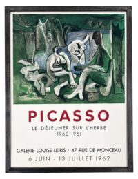 Le Déjeuner Sur L’Herbe – Galerie Louise Leiris, Paris by Pablo Picasso at Hommage Art