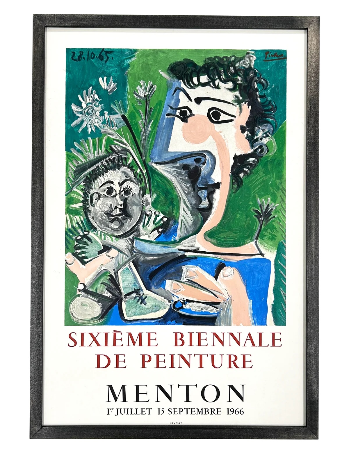 Sixième Biennale de Peinture, Menton by Pablo Picasso