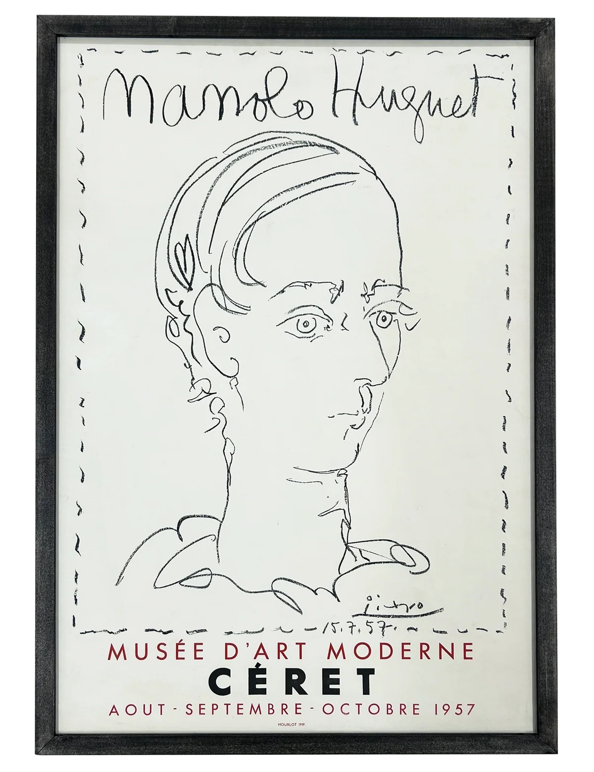 Manolo Huguet, Céret by Pablo Picasso