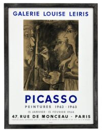 Peintures 1962 -1963 – Galerie Louise Leiris, Paris by Pablo Picasso at Hommage Art