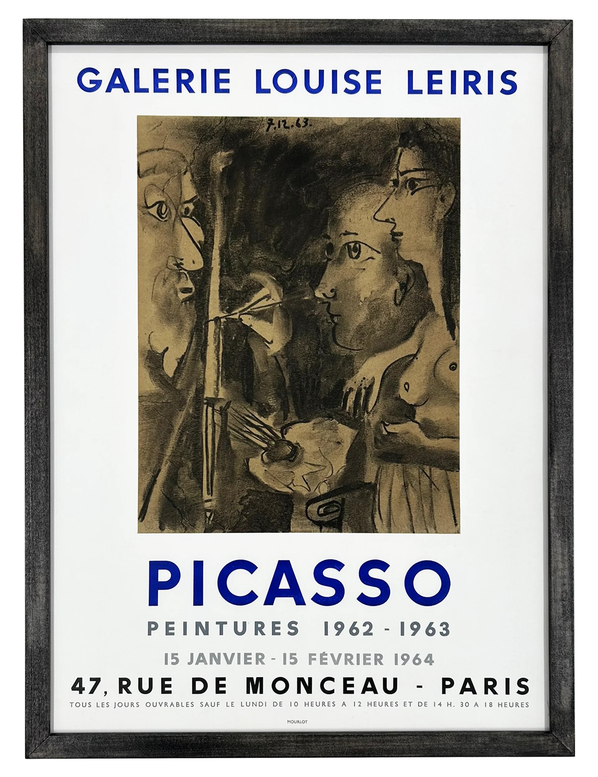 Peintures 1962 -1963 – Galerie Louise Leiris, Paris by Pablo Picasso