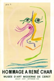 Hommage a René Char – Musée D’Art Moderne, Ceret by Pablo Picasso at Hommage Art