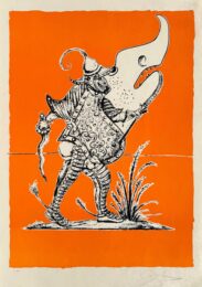 Les Songes Drôlatiques de Pantagruel, Planche XXIV by Salvador Dalí at Epicentrum Art Gallery