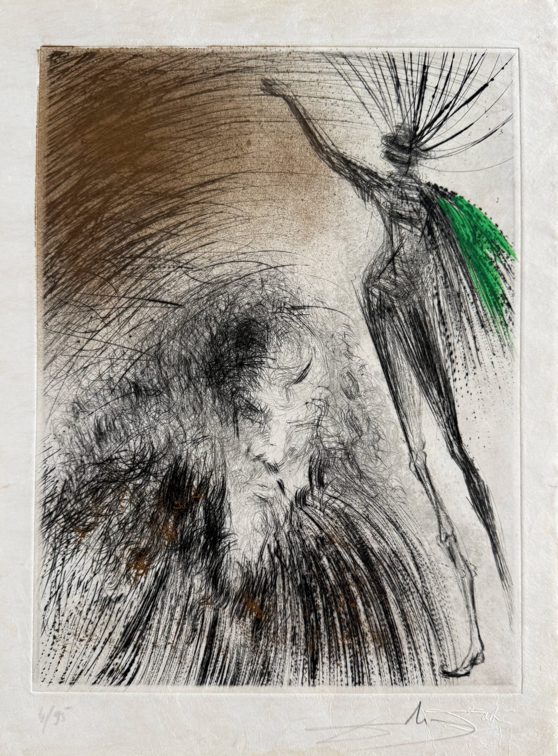 Vieux Faust (Old Faust) by Salvador Dalí