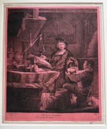 Jan Uytenbogaert, the Goldweigher, after Rembrandt by William Baillie at Chicago Fine Prints