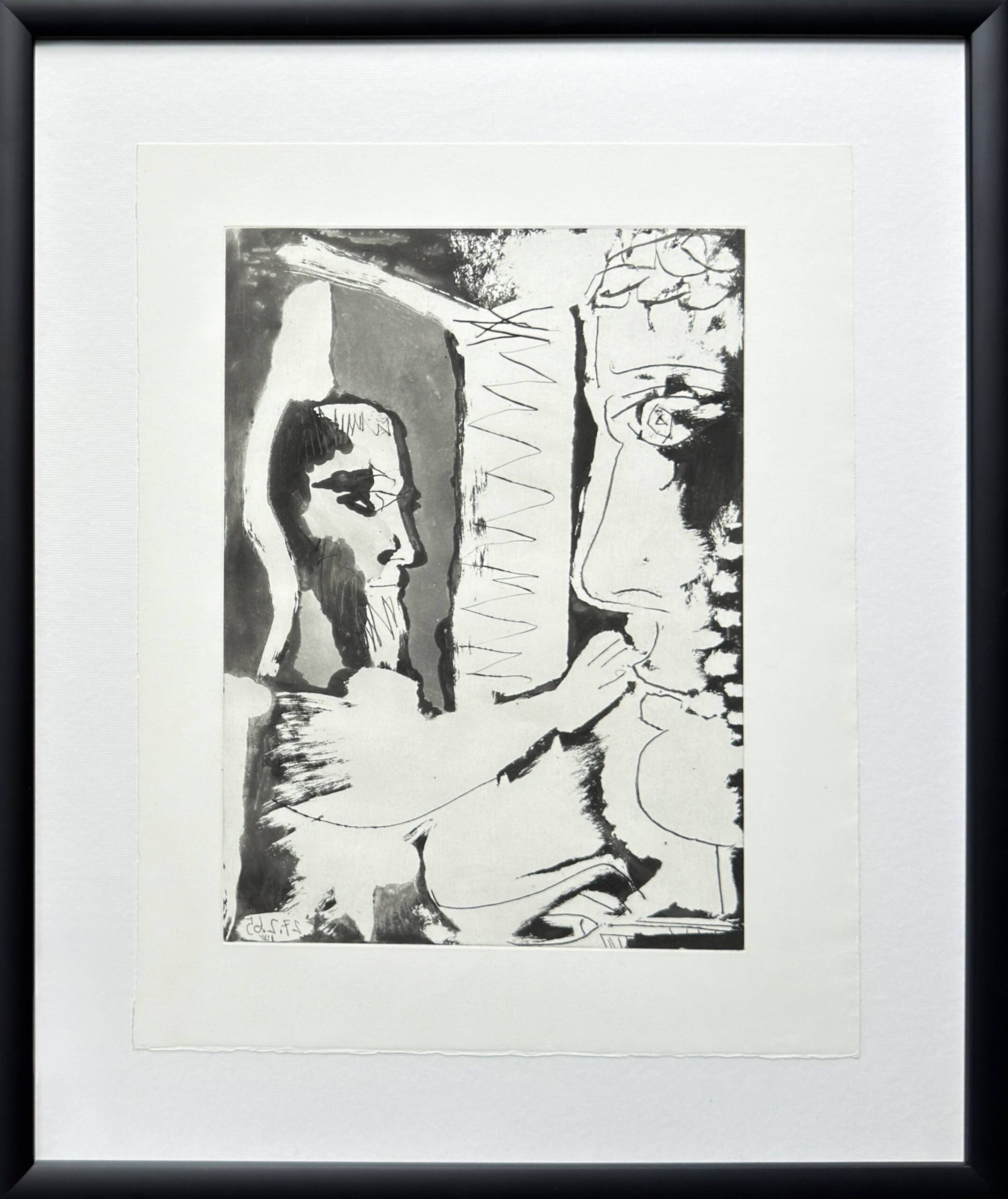 Escultor y escultura by Pablo Picasso