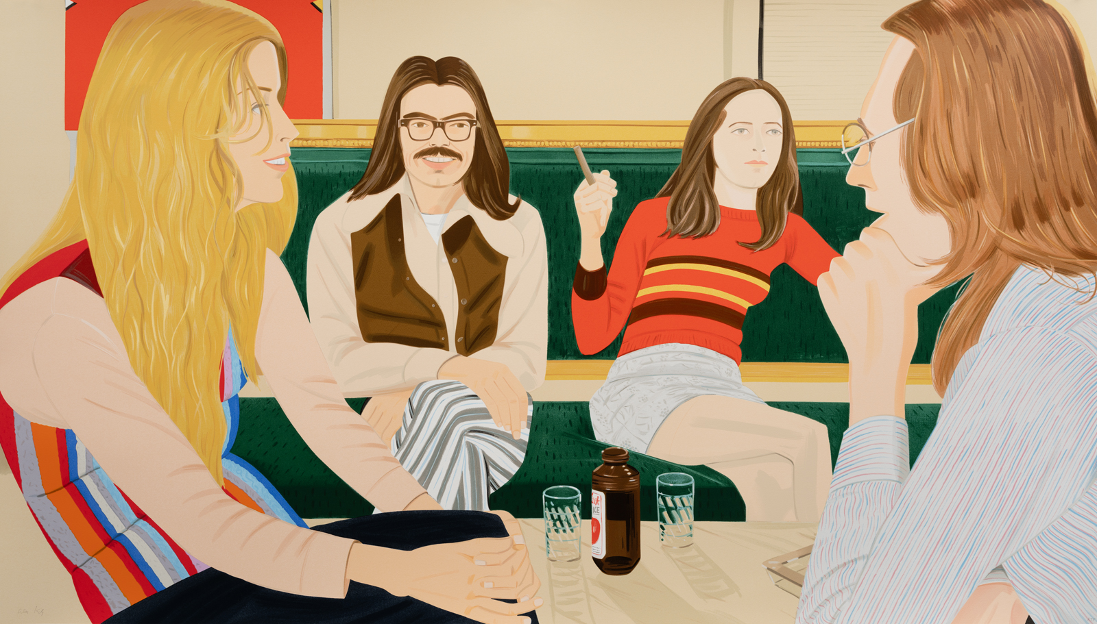 The Gathering by Alex Katz