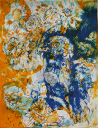 Oiseau bleu by Frédérique Loutz at Michael Woolworth