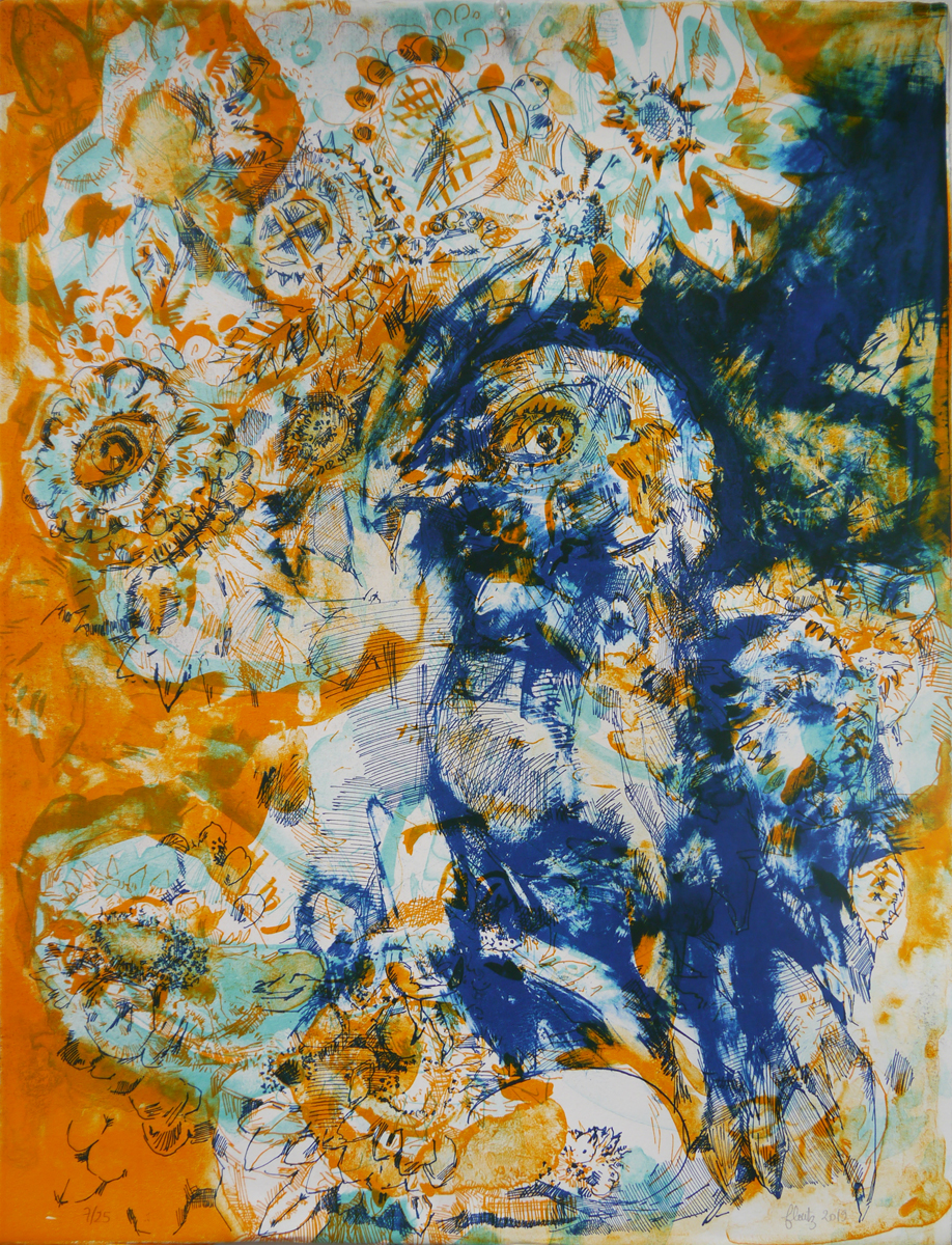 Oiseau bleu by Frédérique Loutz