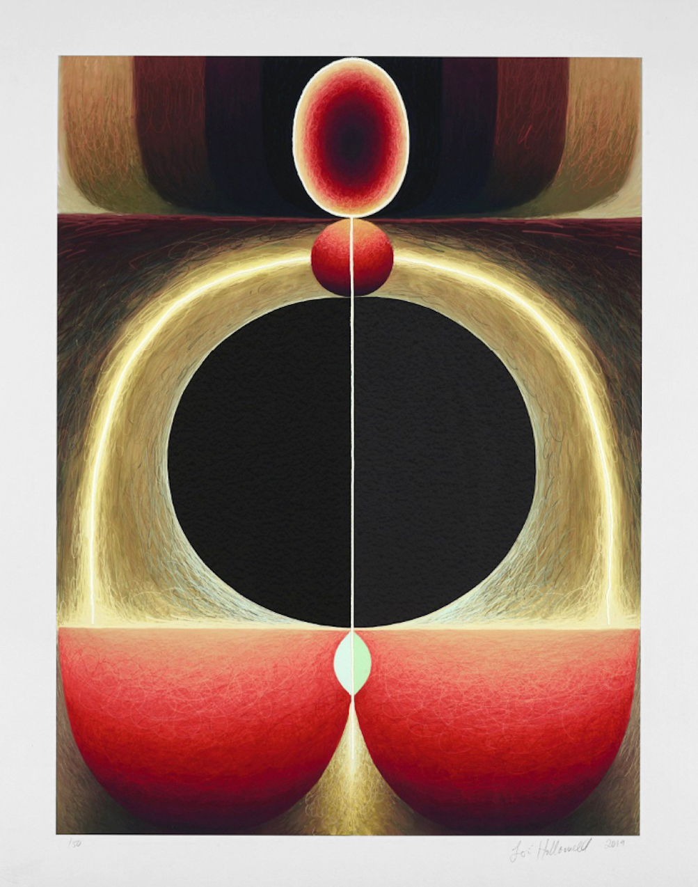 Milk Fountain by Loie Hollowell
