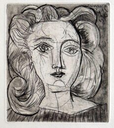Tête de Femme by Pablo Picasso at Epicentrum Art Gallery