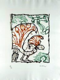 Paon by Pierre Alechinsky at Epicentrum Art Gallery