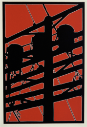 Power Struggle (No. 5) by Dave Lefner at Jim Kempner Fine Art