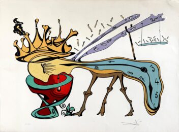 Rigetto della civiltà (Civilization’s Reject) by Salvador Dalí at Epicentrum Art Gallery