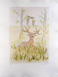 Le Cerf malade (The Sick Stag) by Salvador Dalí at Epicentrum Art Gallery