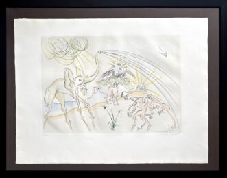 Les Animaux malades de la Peste (Plague-Stricken Animals) by Salvador Dalí at Epicentrum Art Gallery