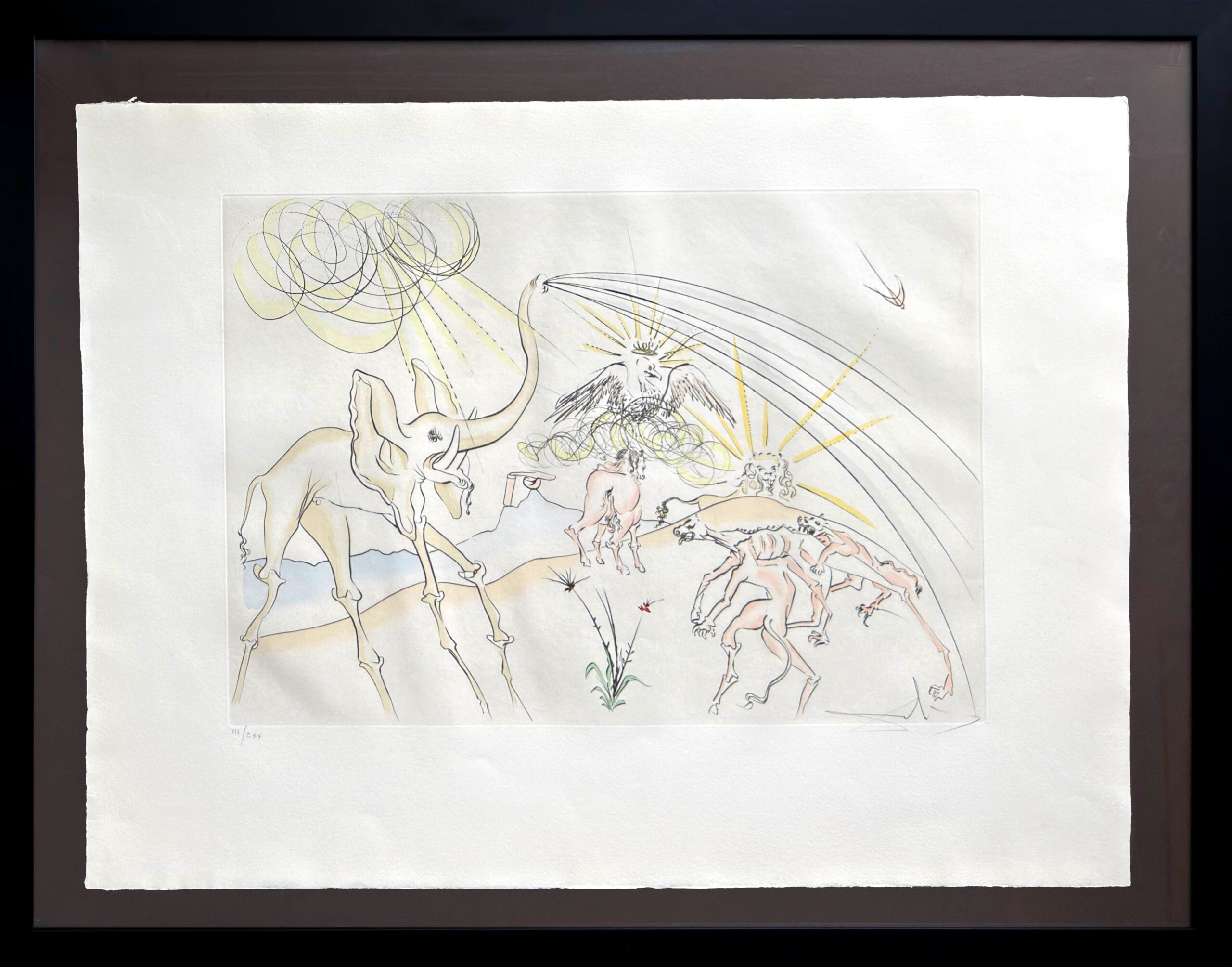 Les Animaux malades de la Peste (Plague-Stricken Animals) by Salvador Dalí