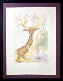 Le Cerf se voyant dans l’eau (The Stag Reflected in the Water) by Salvador Dalí at Epicentrum Art Gallery