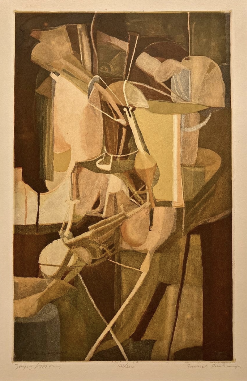 La Mariee by Marcel Duchamp