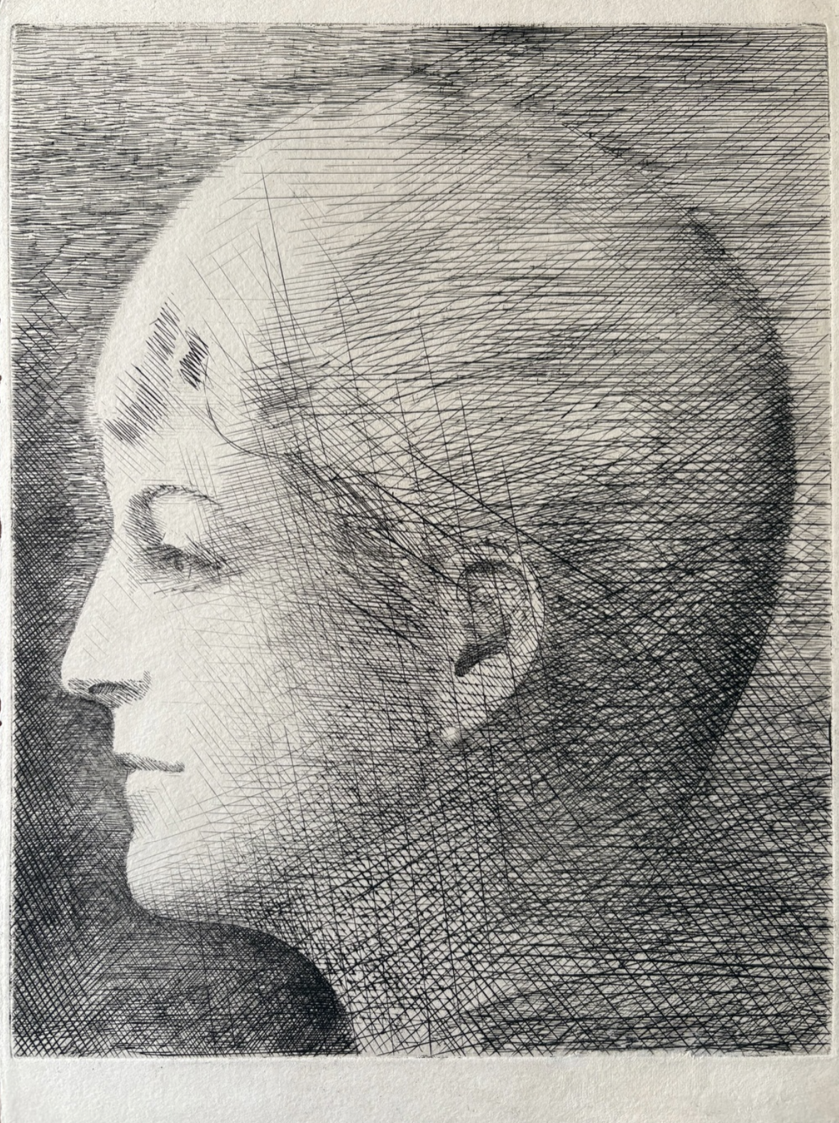 La mère de l’artiste en 1900 by Louis Marcoussis