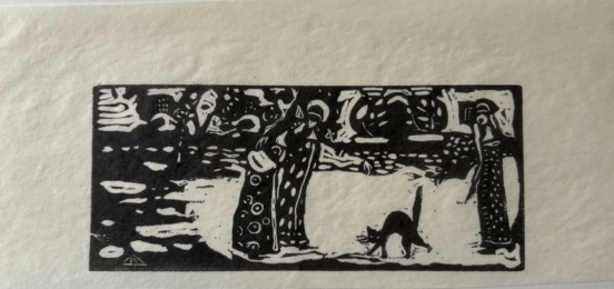 Katze (Cat) by Paul Gauguin at Sylvan Cole Gallery