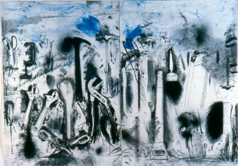 The Sky in Madison, WI by Jim Dine