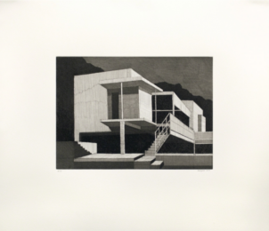 Eileen Gray’s E-1027 House by Andy Burgess at Tandem Press (IFPDA)