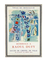 Hommage a Raoul Dufy, Ville de Honfleur by Raoul Dufy at Hommage Art