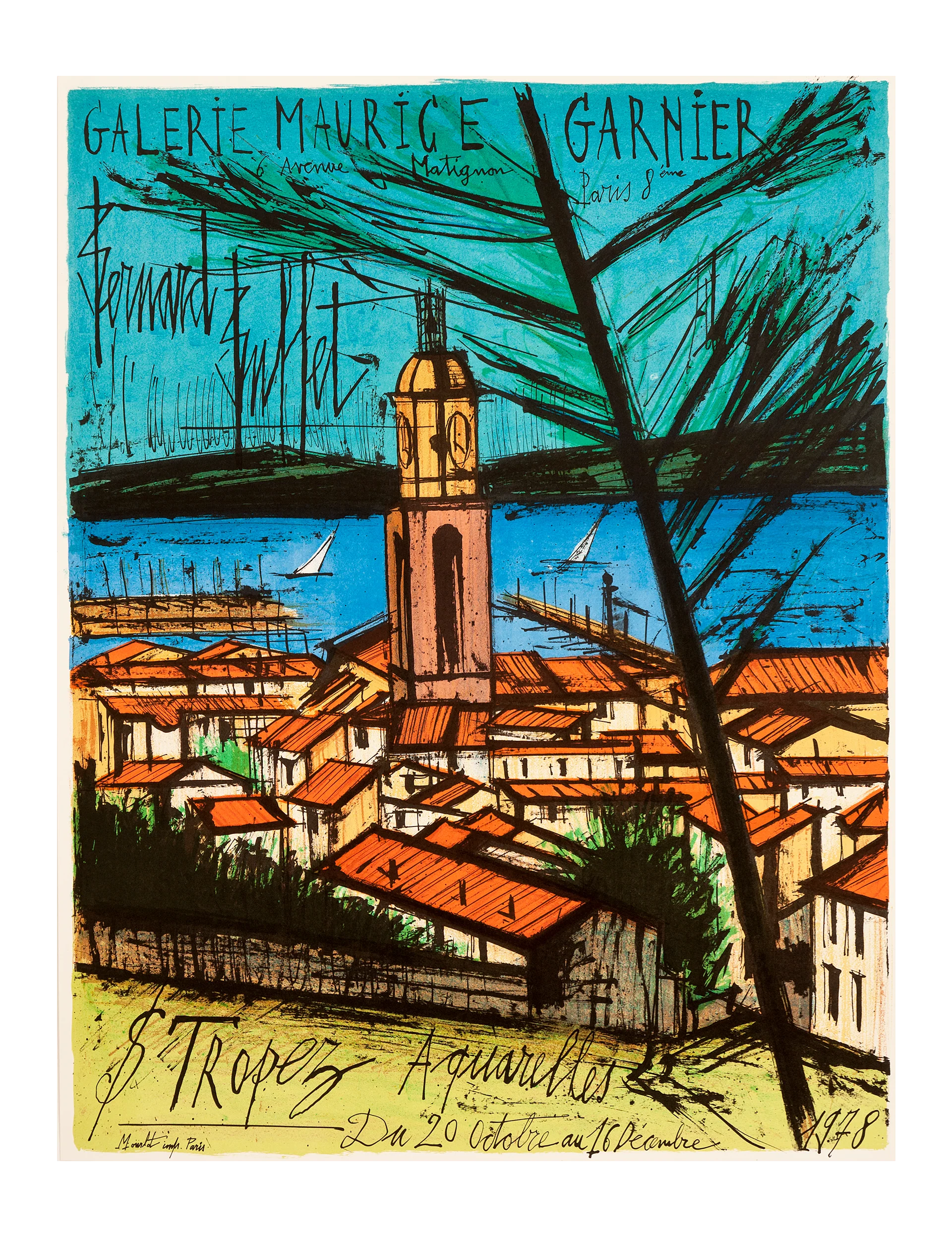 Galerie Maurice Garnier, St. Tropez by Bernard Buffet