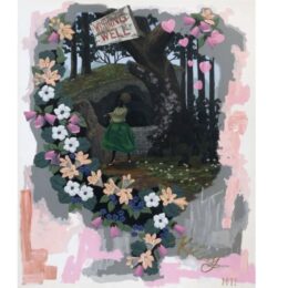 Vignette (wishing well) by Kerry James Marshall at Dovehouse Contemporary
