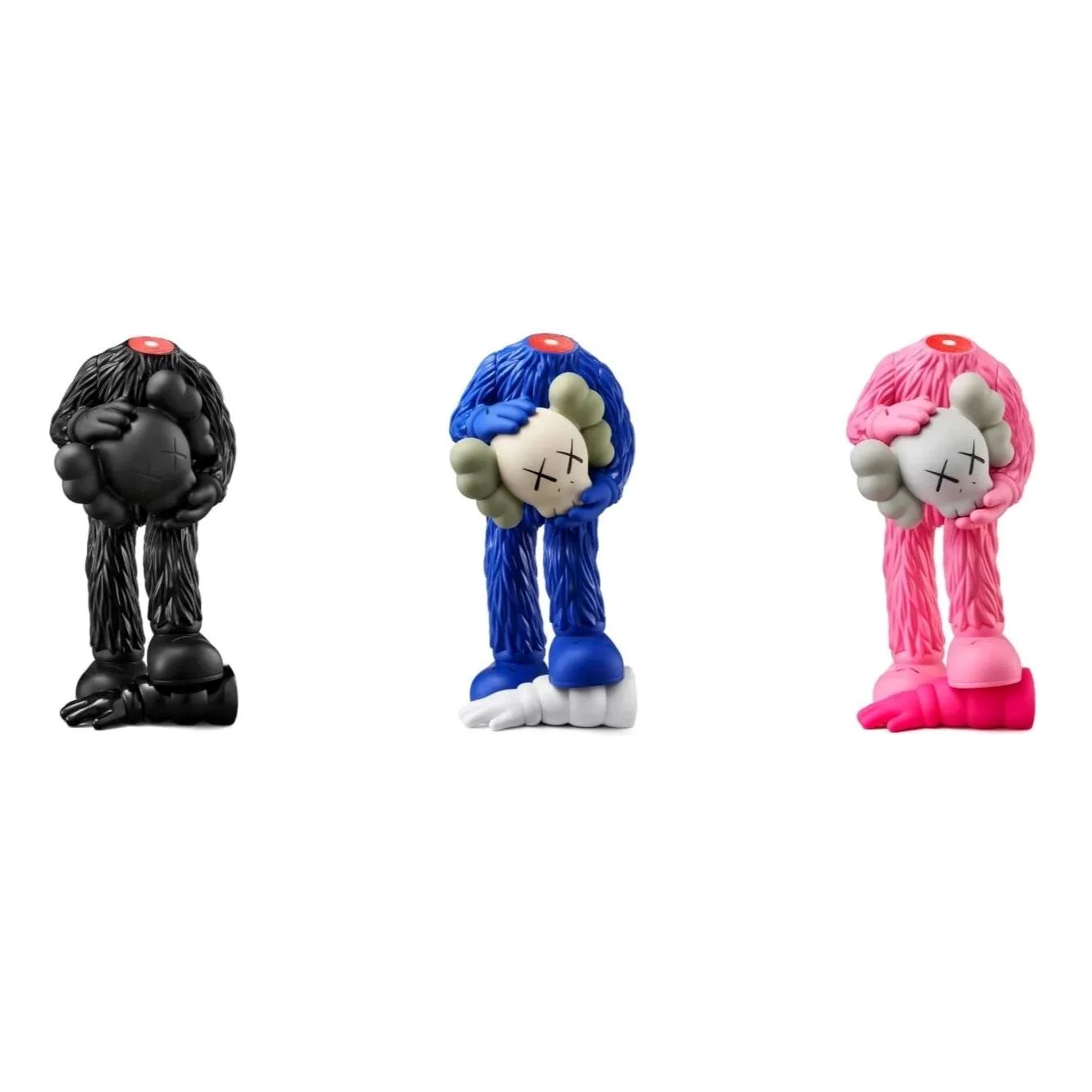 Fellow (set of 3 – blue, pink, black) by KAWS