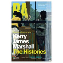 Porch Deck Royal Academy Exhibition Poster (2025) by Kerry James Marshall at Dovehouse Contemporary