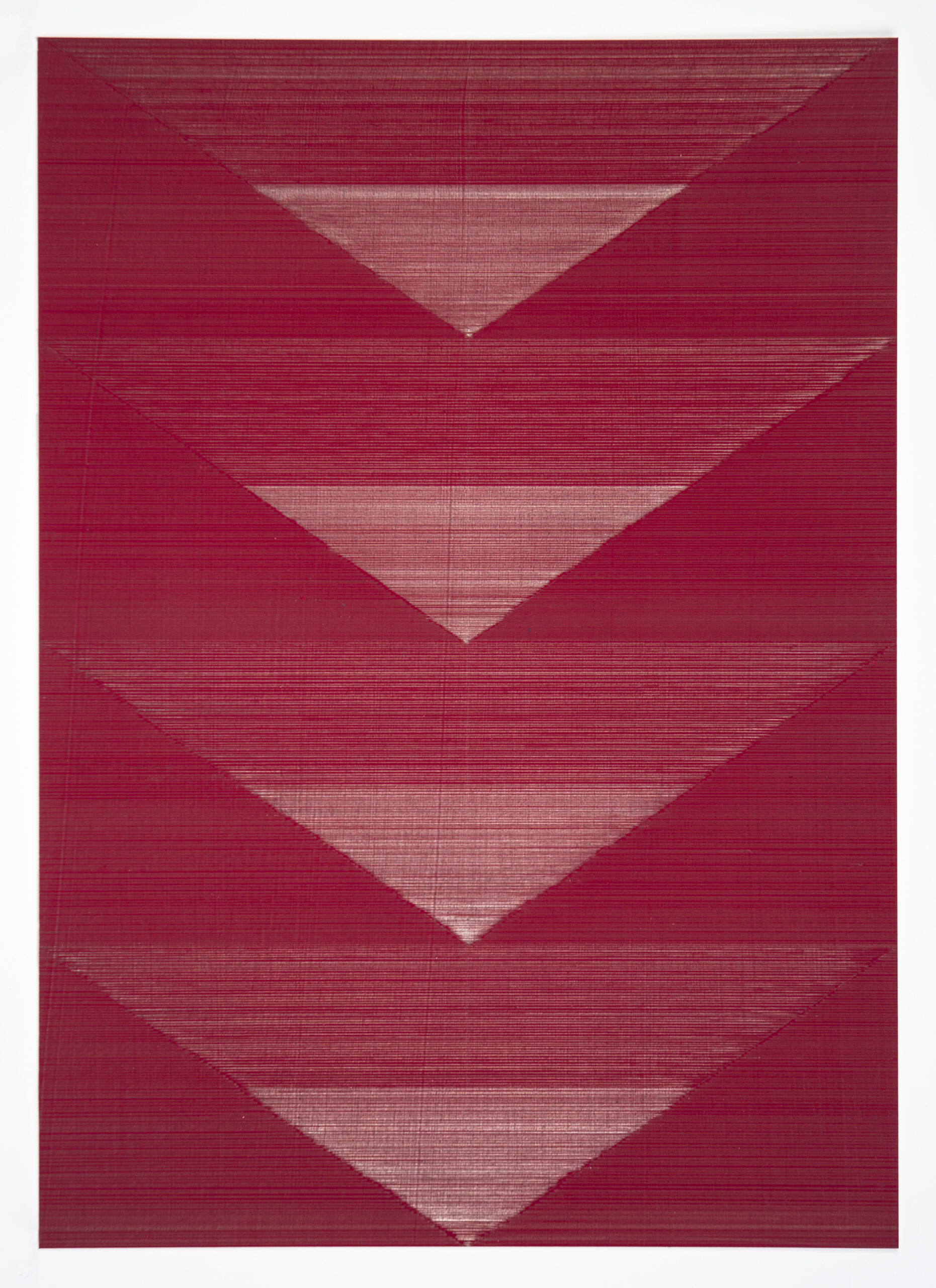 Iteration Red, I by Jonathan Higgins
