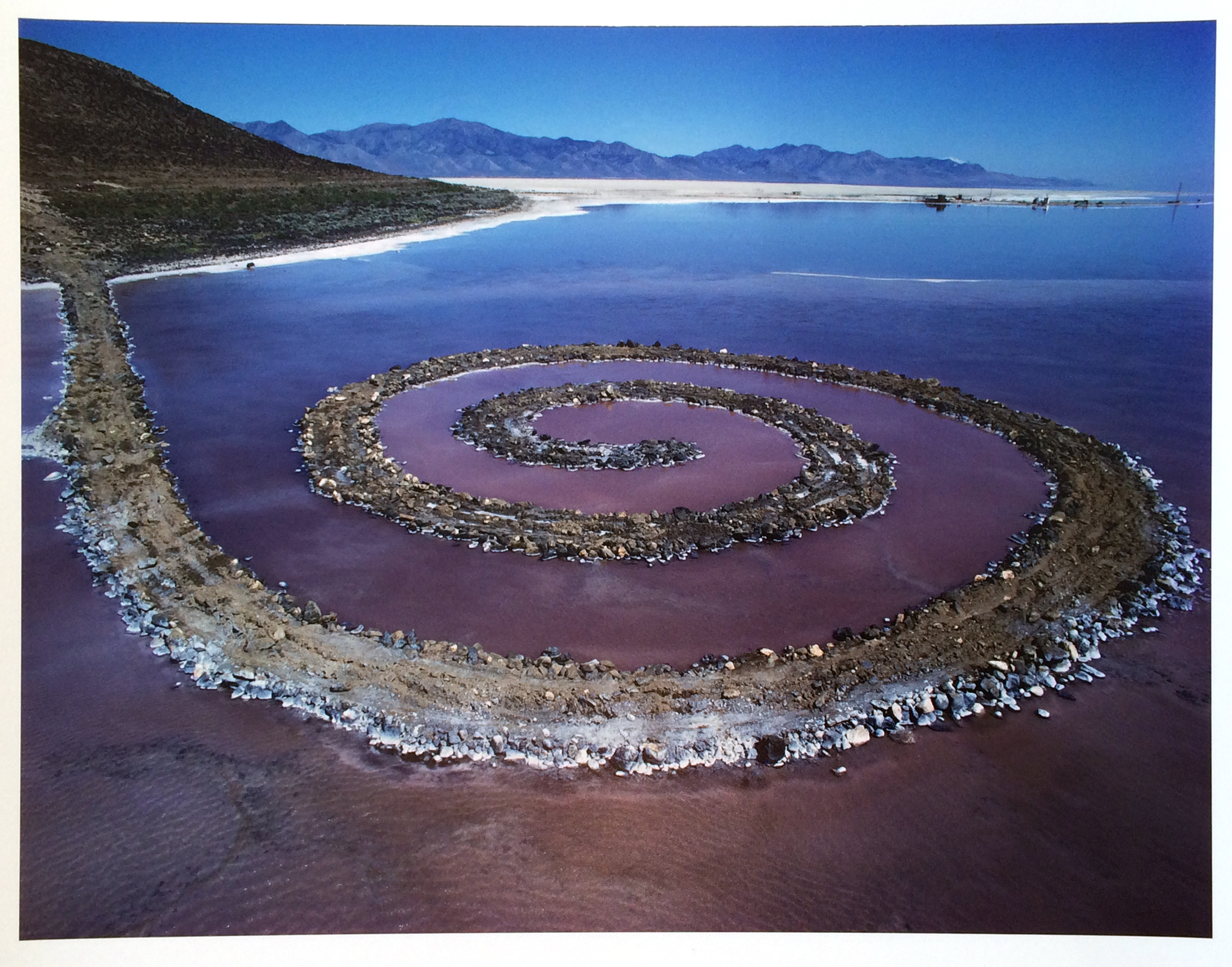 Spiral Jetty (3) by Gianfranco Gorgoni
