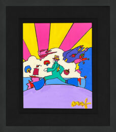 Cosmic Runner by Peter Max at GallArt.com