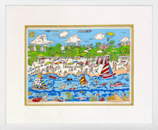 Sun And Fun by Charles Fazzino at GallArt.com