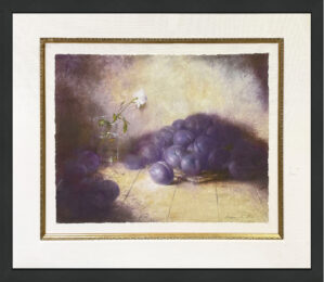 Still Life With Plums by Michael Gorban at GallArt.com