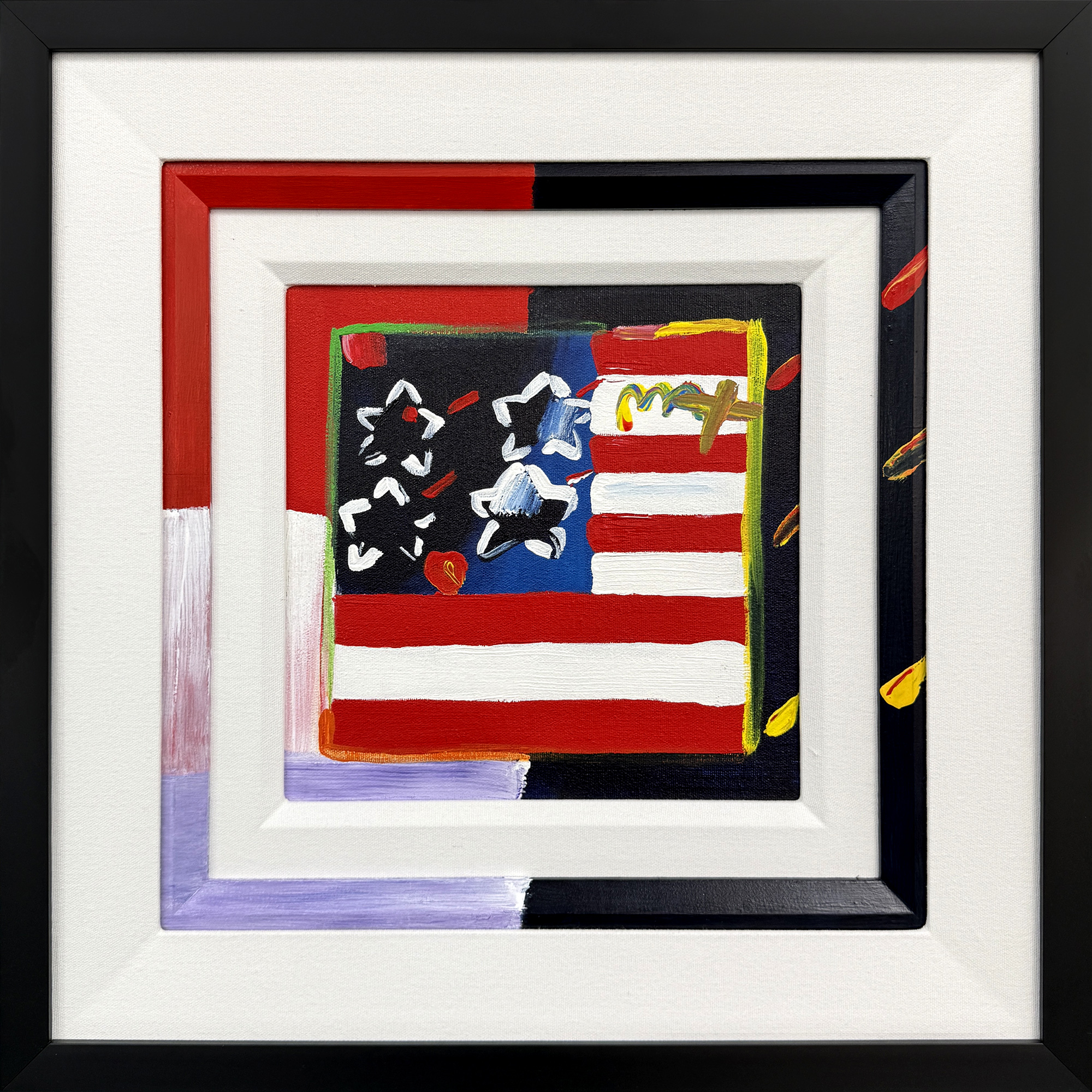 Flag by Peter Max
