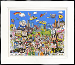 Remembering The 70’s by Charles Fazzino at GallArt.com